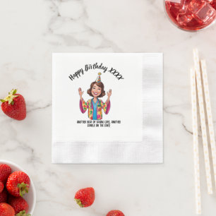 Servilleta De Papel BIRTHDAY pediatric doctor antistress fun
