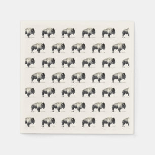 Servilleta De Papel Bisonte Americano