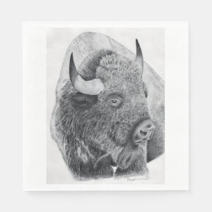 Servilleta De Papel Bisonte Americano