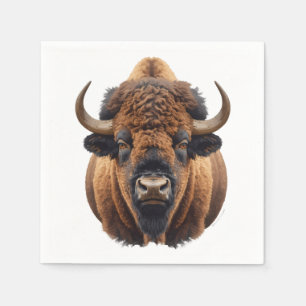 Servilleta De Papel Bisonte / Búfalo