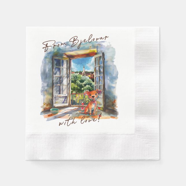 Servilleta De Papel Bjelovar (Anverso)