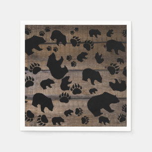 Servilleta De Papel Black Bear Black Bear Papers
