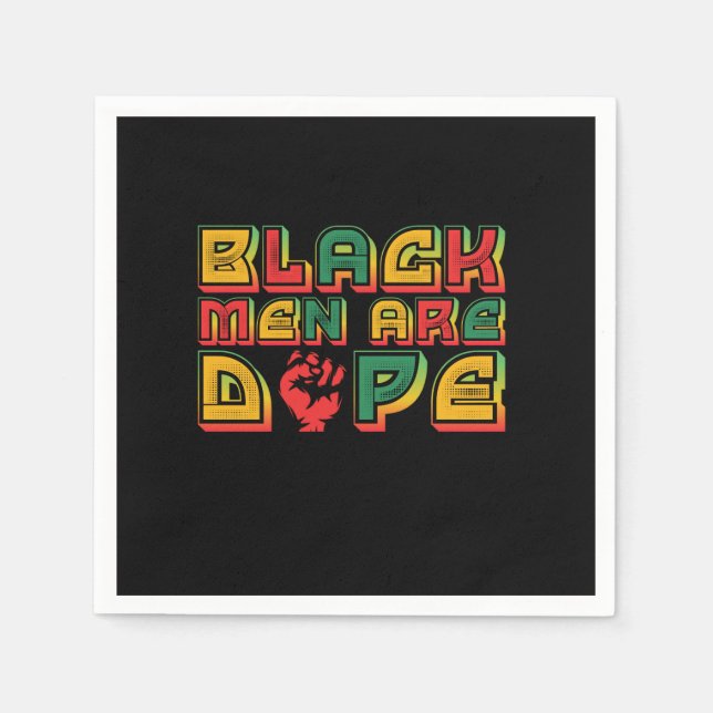Servilleta De Papel black_men_are_dope_01 (Anverso)