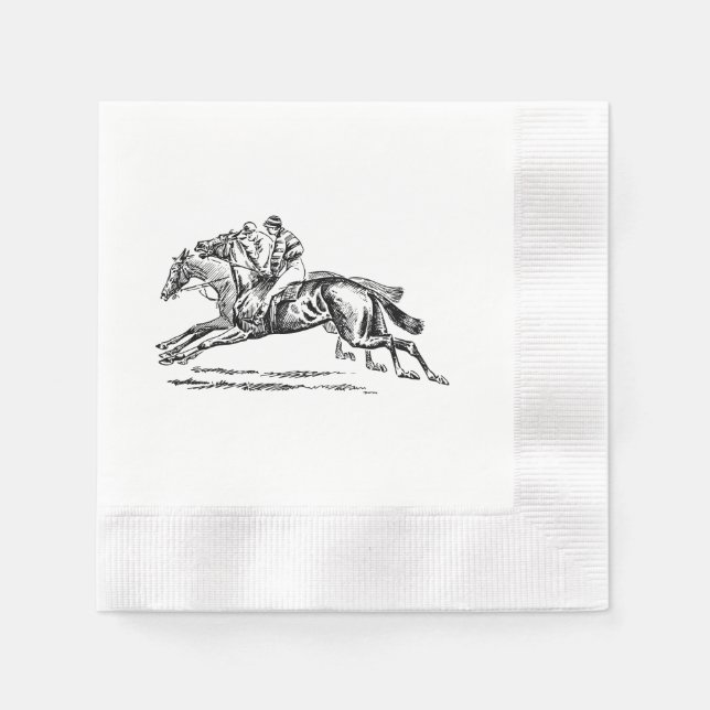 Servilleta De Papel BLACK n WHITE PAPER NAPKIN (Anverso)