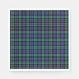 Servilleta De Papel Black Watch Scottish Tartan