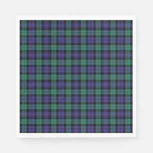 Servilleta De Papel Black Watch Scottish Tartan