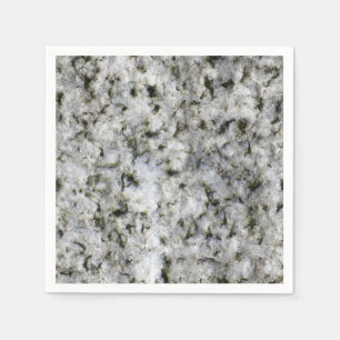 Servilleta De Papel Blanco de la roca del granito