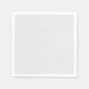 Servilleta De Papel Blanco sólido texturado.
