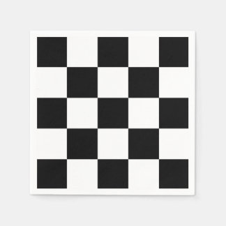Servilleta De Papel Blanco y negro 