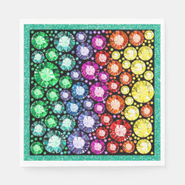 Servilleta De Papel Bling Jewels Image Napkins
