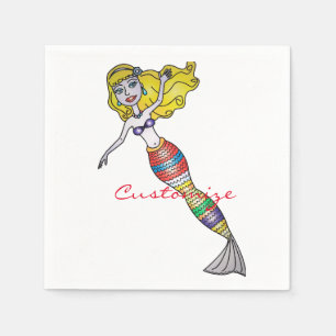 Servilleta De Papel Blona crema de lona fina Thunder_Cove