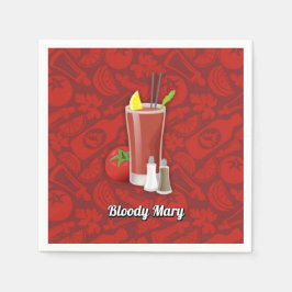 Servilleta De Papel Bloody Mary