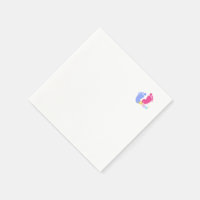 Bloques de huellas de bebé pastel rosa y azul