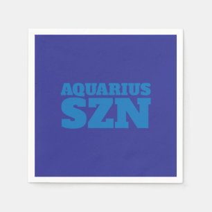 Servilleta De Papel Blue Aquarius SZN Guay