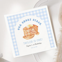 Servilleta De Papel Blue Boy Pancake Desayuno Fiesta de cumpleaños