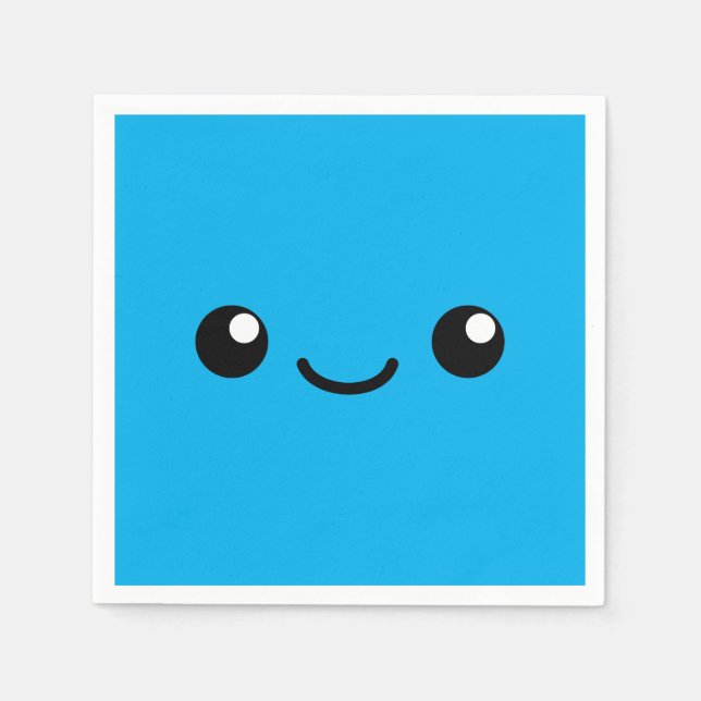 Servilleta De Papel Blue Cutie (Anverso)