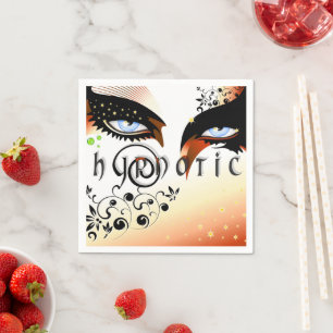 Servilleta De Papel Blue Eyes Fashion Make Up