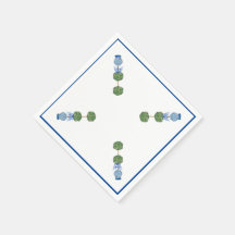 Blue Ginger Jars Jar Topiary Vine