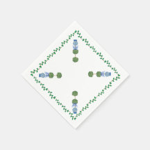 Blue Ginger Jars Jar Topiary Vine Clokin