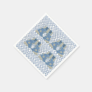 Servilleta De Papel Blue Ginger Jars Staffordshire Dogs