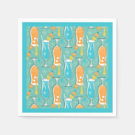 Servilleta De Papel Blue Hawaii and Tropical Itch - Bg Turquoise