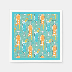 Servilleta De Papel Blue Hawaii and Tropical Itch - Bg Turquoise
