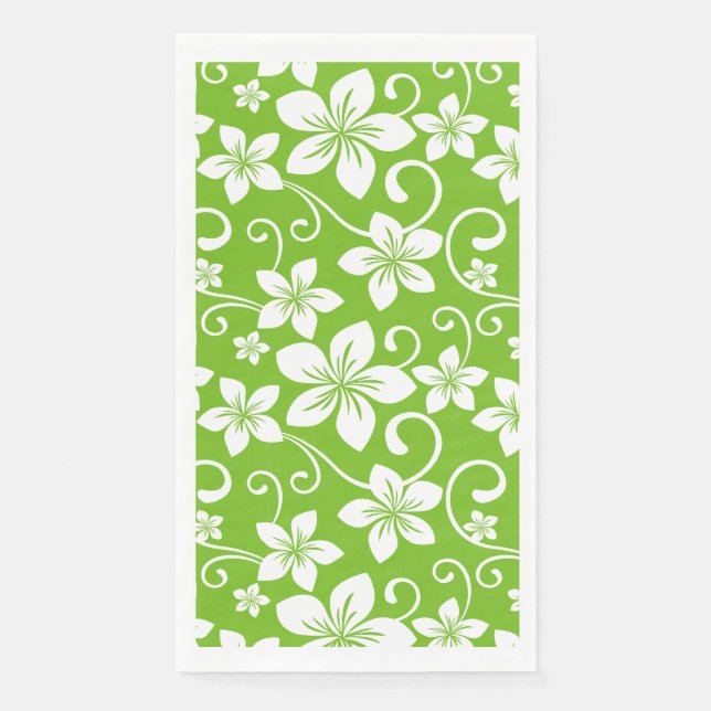SERVILLETA DE PAPEL BLUE HAWAII (LIME) (Anverso)