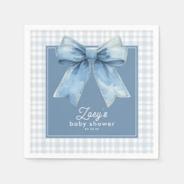 Servilleta De Papel Blue Jean Baby Baby Shower Paper Napkin