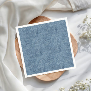 Servilleta De Papel Blue Jean Denim