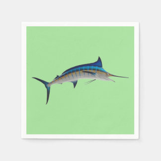Servilleta De Papel Blue Marlin Fish