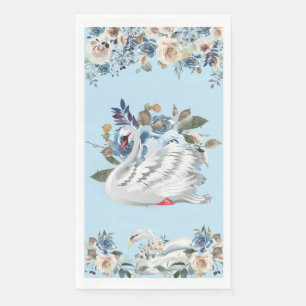 Servilleta de papel Blue Swan