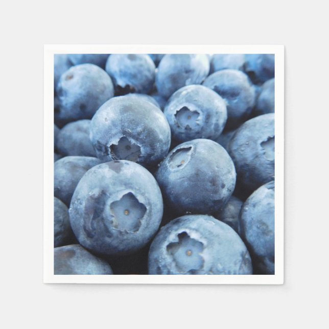 Servilleta De Papel Blueberries (Anverso)