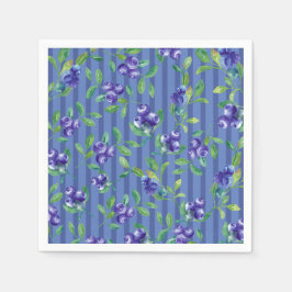 Servilleta De Papel Blueberries Berry Sweet Baby Shower