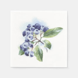 Servilleta De Papel Blueberry