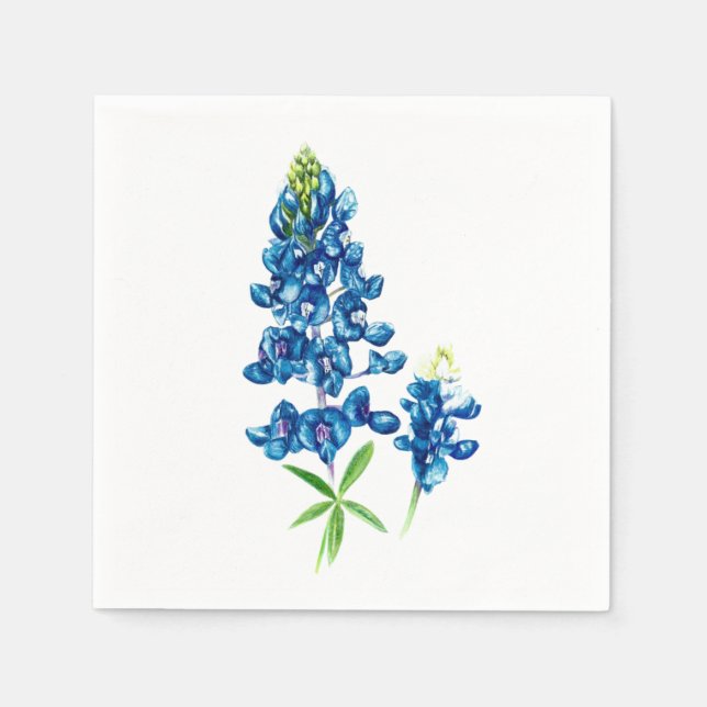 Servilleta De Papel Bluebonnet (Anverso)