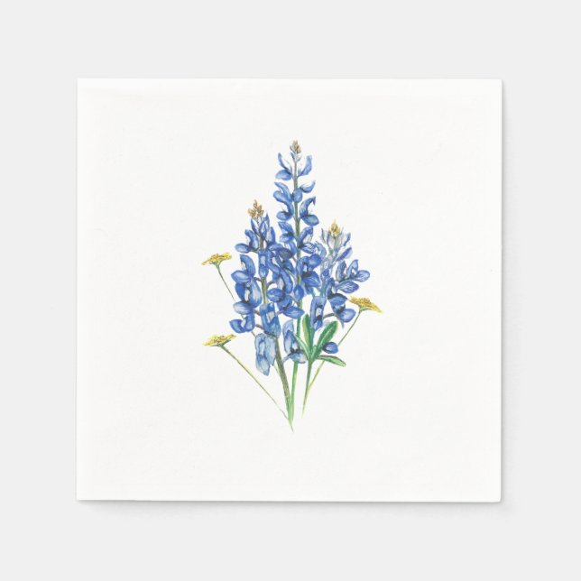 Servilleta De Papel Bluebonnets (Anverso)