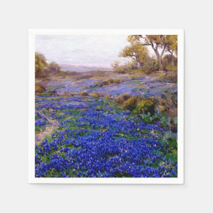 Servilleta De Papel Bluebonnets en Twilight, al norte de San Antonio