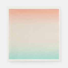 Servilleta De Papel Blues Coral Linen Blends 