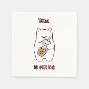 Servilleta De Papel Boba Es Para Mí