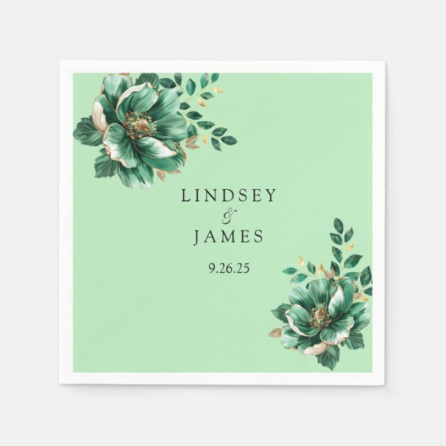 Servilleta De Papel Boda (Anverso)