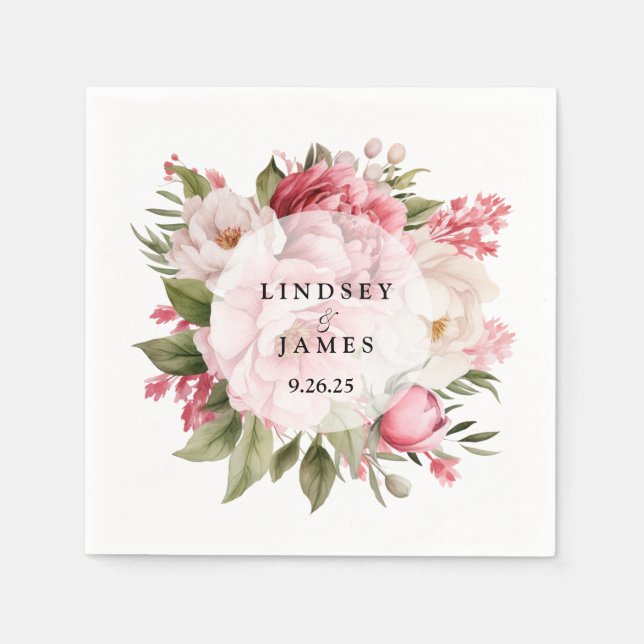 Servilleta De Papel Boda (Anverso)