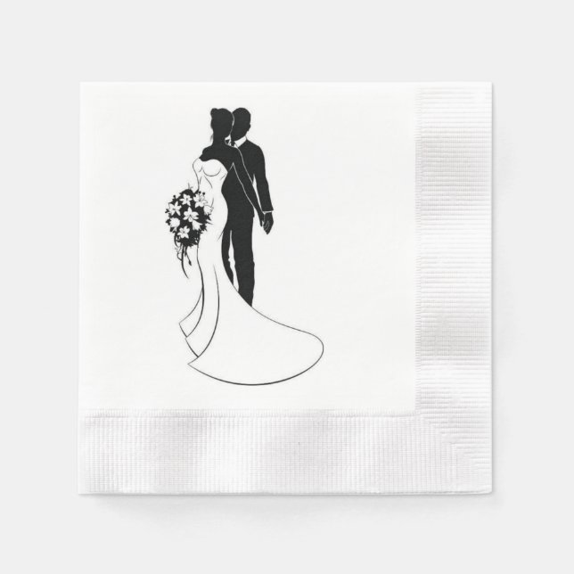 Servilleta De Papel Boda (Anverso)