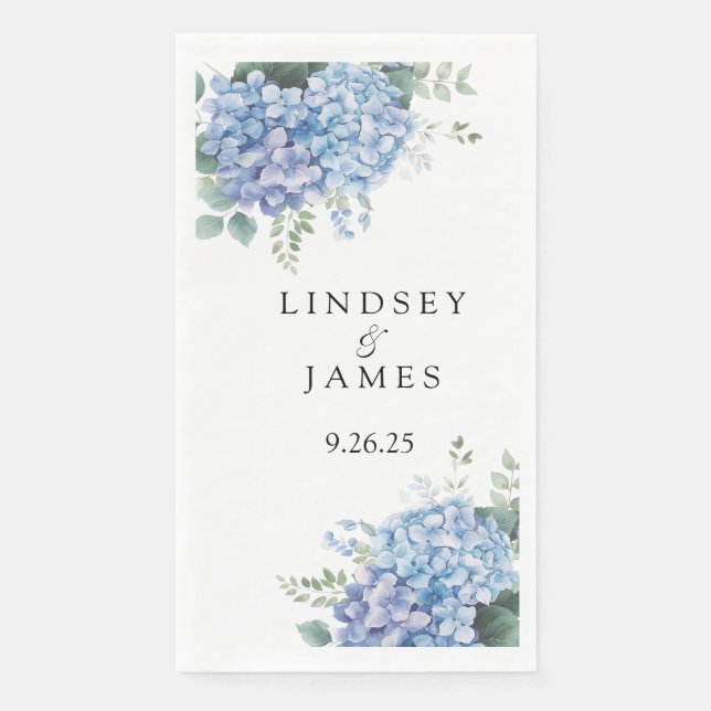 Servilleta De Papel Boda (Anverso)