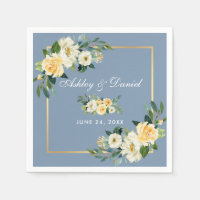 Boda azul turbio amarillo con color de agua