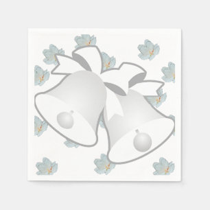 Servilleta De Papel Boda Bells