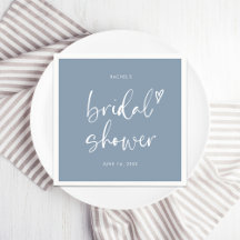 Boda Boho Dusty Blue Baby Shower