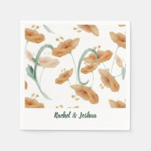 Boda Boho Peach Wildflower y Verde Salvia