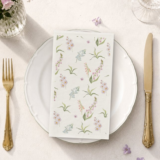 Servilleta De Papel Boda Botánica Pradera Inglesa (Subido por el creador)