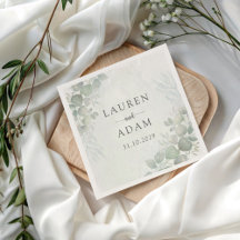 Boda Botánica Verde Boho Eucalipto