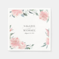 Boda Botánico de Wispy Pink Floral